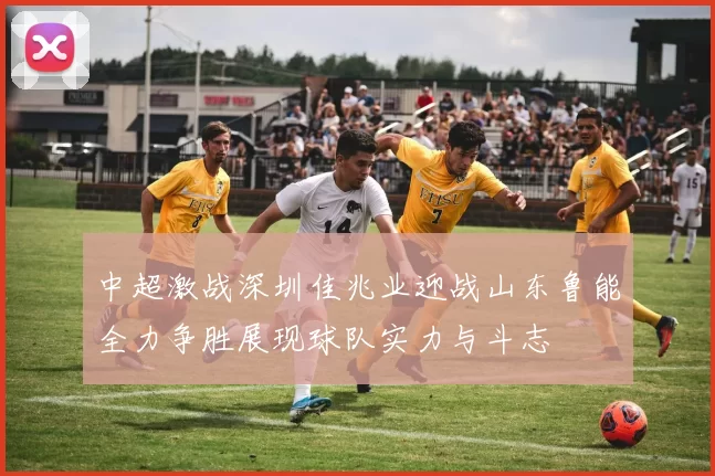 中超激战深圳佳兆业迎战山东鲁能全力争胜展现球队实力与斗志