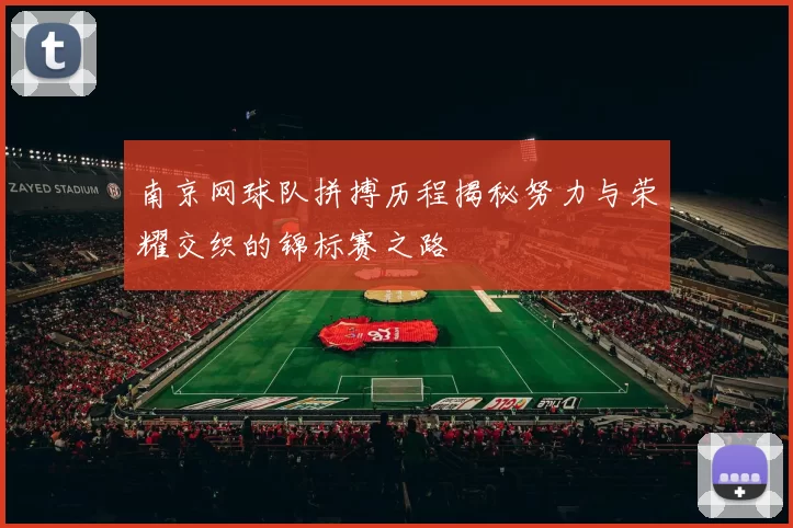 南京网球队拼搏历程揭秘努力与荣耀交织的锦标赛之路