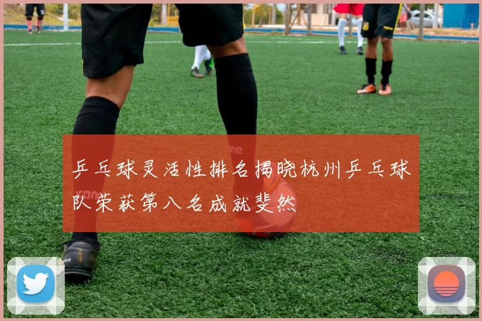 乒乓球灵活性排名揭晓杭州乒乓球队荣获第八名成就斐然